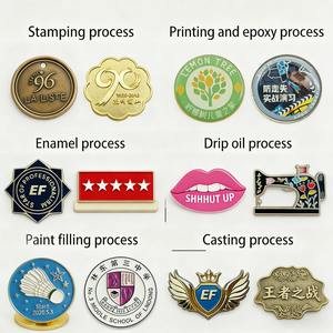 Épingles en émail Coupe du Monde de Football 2026 – Personnalisez votre logo – Fabricant d'épingles en émail métalliques – Créez vos propres épingles en émail - Product Image 3