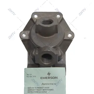 EMERSON R431003040 Schnellabgasventile pneumatisches Aluminium- oder Polymer-Spezialdiaphragm-Design Schnellentlüftungsventil