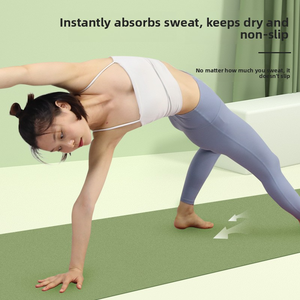 Housse <span class=keywords><strong>de</strong></span> <span class=keywords><strong>tapis</strong></span> <span class=keywords><strong>de</strong></span> <span class=keywords><strong>yoga</strong></span> en caoutchouc naturel pliable en PU givré, sangle <span class=keywords><strong>de</strong></span> transport, portable, <span class=keywords><strong>ultra</strong></span>-léger, 1,5 mm, absorption instantanée <span class=keywords><strong>de</strong></span> la transpiration, séchage rapide - Product Image 6
