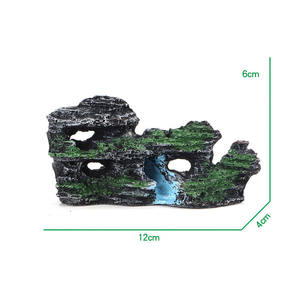 Petite rocaille aquatique, accessoires de décoration d'aquarium, résine, simulation artificielle de rocaille, paysage, décorations de réservoir à poissons - Product Image 2
