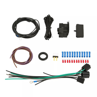 Faisceau de câblage à 21 circuits Kit universel Hotrod pour Chevy Mopar Jeep Hotrods GM Assemblages de câbles personnalisés Boîte à fusibles Câbles