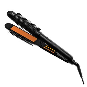 Styler 3 en 1, lisseur professionnel, boucleur, outils de coiffage multiples, brosse chauffante, fer à lisser, affichage LED, pour la maison - Product Image 5