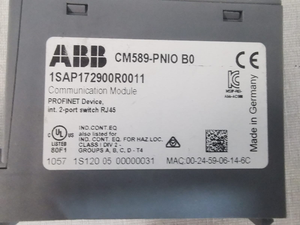 CM589-PNIO-B0 โมดูลการสื่อสาร 1SAP172900R0011 PLC - Product Image 1