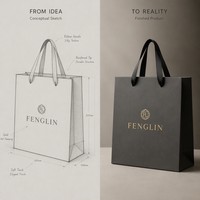 Sac en papier personnalisé conforme PPWR, certifié par l'usine Dongguan FS*C, sac cadeau créatif culturel, boîte cadeau assortie