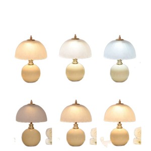 Cream Style Table Lamp E27 LED Eye Caring Night Light For Bedroom Wedding Bedside Use - Product Image 5
