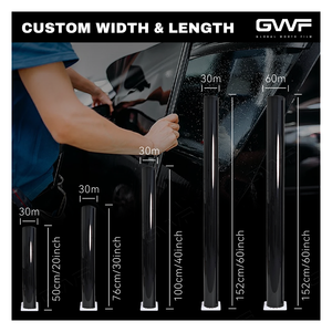 GWF Protecteur Uv Para Auto UVR99 % IRR99 % UV400 Rejet Car Nano Ceramic Window Films Polarizado Automotriz American - Product Image 5