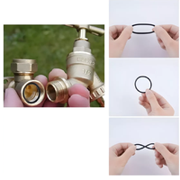 Ensemble d'anneaux toriques en caoutchouc, 419 pièces, assortiment 3-50mm