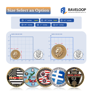 เหรียญที่ระลึกแบบกำหนดเอง ดีไซน์โบราณ สีทองเงิน ผลิตจากโลหะผสมสังกะสี ทองเหลือง ปั๊มขึ้นรูป 2 มิติ 3 มิติ เหรียญโลหะสะสมแบบกำหนดเอง - Product Image 5