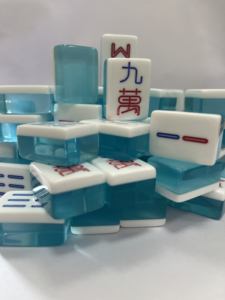 Cristallo di lusso americano <span class=keywords><strong>Mahjong</strong></span> <span class=keywords><strong>Set</strong></span> per l'intrattenimento modelli personalizzabili e stampa del Logo - Product Image 6