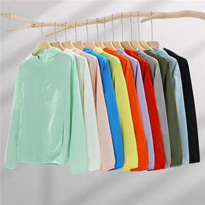 เสื้อแจ็คเก็ตป้องกันแสงแดดระบายอากาศสำหรับกีฬากลางแจ้งเสื้อกันลมแบบบางสำหรับขี่จักรยานพิมพ์โลโก้ได้ตามต้องการ - Product Image 1