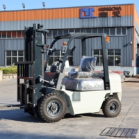 Chariot élévateur diesel de 2,5 tonnes (2500 kg) pour les opérations de chargement et de déchargement en entrepôt et en zone de conteneurs
