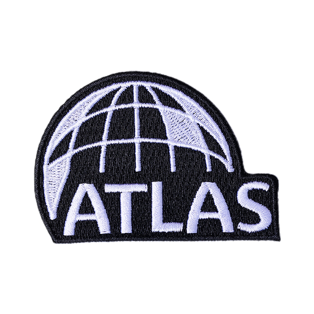 Custom Logo Embroidered Fabric Patch 3D Embossed Hook Sewing Patch Badges Embroidery Iron on Heat Press Patches Embroidery