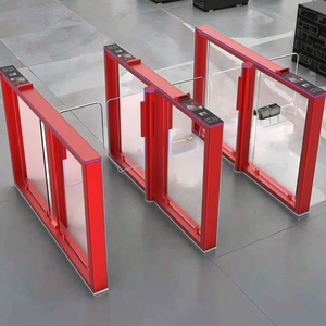Arc Plane Card &amp; <strong>Fingerprint</strong> <strong>Access</strong> <strong>Control</strong> System Intelligent Speed Turnstile Gate Channel Machine - Product Image 6