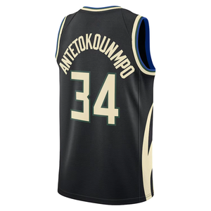 <span class=keywords><strong>Camiseta</strong></span> de <span class=keywords><strong>Baloncesto</strong></span> Edición Ciudad de <span class=keywords><strong>Milwaukee</strong></span> 2025, Nueva, de Giannis Antetokounmpo #34, Bordado de Alta Calidad - Product Image 6