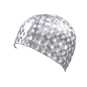 GD <span class=keywords><strong>Bonnet</strong></span> <span class=keywords><strong>de</strong></span> natation en silicone avec revêtement en polyester PU pour hommes, multicolore, avec logo personnalisé et motif <span class=keywords><strong>gaufré</strong></span>. - Product Image 4