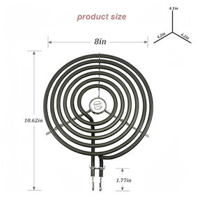 Wb30m2 8 "משטח תנור חשמלי ריתוך מבער תואם עם אלמנט חימום כללי - Product Image 2