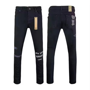 Pantalones Vaqueros Ksubis de Diseñador de Lujo de Alta Calidad, Estilo Hip Hop, Elásticos, Rotos, Vaqueros de Mezclilla, Ropa Urbana, Vaqueros Ksubi para Hombre - Product Image 3