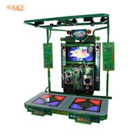 Pump It up Dance Revolution Arcade Machine Simulateur de musique Tir Racing Utilisation pour les arcades d'amusement