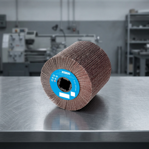 FERVI In-Telab Fiberglass <b>Abrasive</b> Wheel Grana 80 100x100mm Durable for Industrial Use - Product Image 2