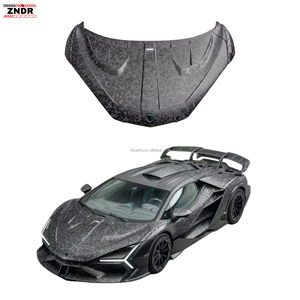 Capot en fibre de carbone pour Lamborghini Revuelto MSY, capot moteur avant en fibre de carbone sèche Revuelto MSY, capot en fibre de carbone de haute qualité - Product Image 1