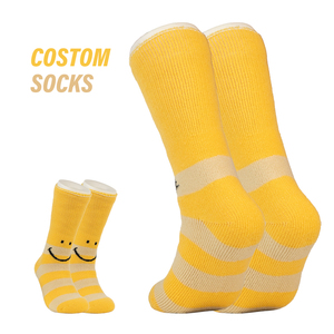 <span class=keywords><strong>Calzini</strong></span> a righe in cotone <span class=keywords><strong>con</strong></span> Design a forma di sorriso <span class=keywords><strong>con</strong></span> calze di fabbrica professionali ad asciugatura rapida e antiscivolo - Product Image 1