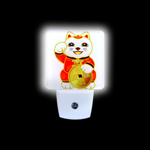 <span class=keywords><strong>Cool</strong></span> ked luces acrílicas lámpara de Sensor automático AC110-220V bebé niños niño luz nocturna enchufe de pared sensor de luz controlado mini luces - Product Image 1