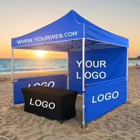Tente en tissu Oxford personnalisée avec logo, directement de l'usine – Utilisation intérieure/extérieure, achat en gros pour événements de camping et locations commerciales en plein air