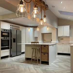 Impresionante Lámpara <span class=keywords><strong>de</strong></span> Techo Rústica <span class=keywords><strong>de</strong></span> <span class=keywords><strong>Madera</strong></span> Maciza Reciclada, Vigas <span class=keywords><strong>de</strong></span> Techo Completas con Colgantes <span class=keywords><strong>de</strong></span> Cuerda y Jaulas Rústicas Negras - Product Image 4