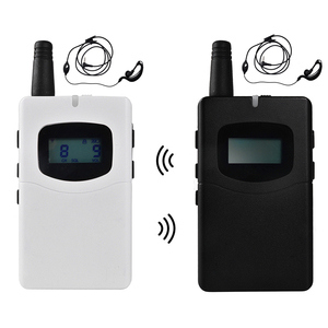 Walkie Talkie sistem Audio Radio komunikasi dua arah bebas genggam untuk berkuda pelatihan pemandu wisata Terjemahan interpretasi - Product Image 1