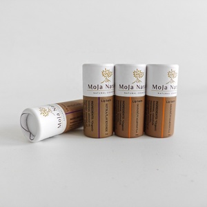 Balsamo per labbra biodegradabile in cartone Kraft rigido Push up contenitore colore guancia in carta tubo lozione per il <span class=keywords><strong>viso</strong></span> imballaggio personalizzato - Product Image 3