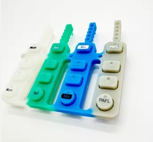 Servicio de procesamiento de fábrica de <span class=keywords><strong>moldeo</strong></span> <span class=keywords><strong>por</strong></span> <span class=keywords><strong>compresión</strong></span> de piezas de goma de silicona personalizadas OEM ODM con corte para piezas no estándar - Product Image 5