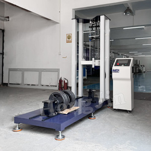 Probador de impacto de caída de horquilla delantera de bicicleta, montaje de horquilla delantera de vehículo eléctrico, probador de impacto, equipo de prueba de caída de motocicleta - Product Image 5