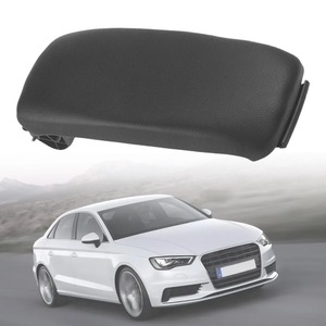 SUKIOTO 1 pz per <span class=keywords><strong>Audi</strong></span> <span class=keywords><strong>A3</strong></span> 8P/A5 2003-2012, copertura in pelle per bracciolo auto, copertura per console centrale 8P0864245P - Product Image 1