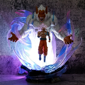 Figura de PVC de Anime Z GK, Gran Simio Goku Ultra Instinto, Modelo Luminoso, Juguete de Dibujos Animados Coleccionable, Venta al por Mayor - Product Image 5