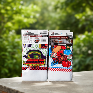 ผ้าไมโครไฟเบอร์ Erpsl ขนาด 40x60 ซม. ผ้าเช็ดครัวแบบพิมพ์ลาย - Product Image 1