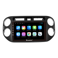 Pour VW TIGUAN 2010-2021, autoradio Android 9 pouces, double DIN, Octa-Core, Quad, GPS, navigation
