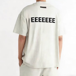 T-Shirt ESS da Uomo, Streetwear con Stampa Dio 3D, 100% Cotone, Design Personalizzato di Alta Qualità, Moda Oversize - Product Image 1