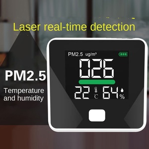 Многофункциональный LED-монитор качества воздуха 3-в-1: измеритель концентрации PM2.5, температуры и влажности с функцией газоанализатора - Product Image 4