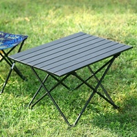 Table de camping pliante portable pour pique-nique en plein air