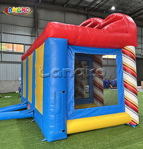 3 en 1 evento al aire libre Hupfburg Casa de rebote castillo <span class=keywords><strong>hinchable</strong></span> Aufblasbare Spielzeuge puente inflable - Product Image 3