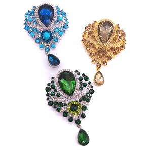 2019 grandes de <span class=keywords><strong>Carnaval</strong></span> vestido de diamantes de imitación de cristal broche Pin - Product Image 6