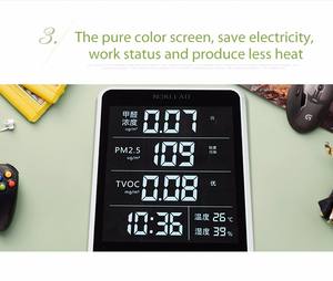 Detector do formaldeído do gás do monitor da qualidade do ar do interior PM detector do medidor de teste do PM 2,5 - Product Image 2