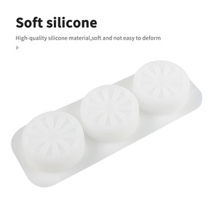 Biểu Tượng Tùy Chỉnh 3 Sâu Răng DIY Handmade Pastry Khuôn Silicone Cam/Chanh Lát Hình Trang Trí Sô Cô La Bánh Xà Phòng Khuôn Mẫu - Product Image 3