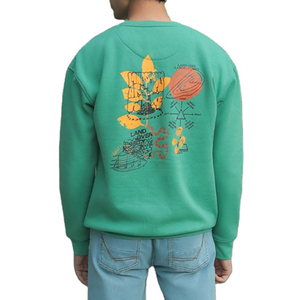 Sudadera de Hombre Ligera de Algodón con Logotipo Personalizado de Alta Calidad y Diseño Nuevo - Product Image 2