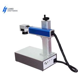 Lumei PElXU Mini máquina de marcado láser de fibra 20W/30W/50W CNC de Banco IPG Raycus Max JPT fuente refrigeración por aire DXF <span class=keywords><strong>archivos</strong></span> EZCAD - Product Image 3