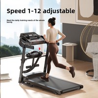 Caminadora Plegable Profesional Silenciosa con Pantalla LCD, Monitor de Frecuencia Cardíaca, Motorizada, para Equipo de Gimnasio en Casa