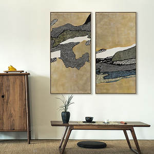 2021มาใหม่ที่นิยมไม้เนื้อแข็ง3D แขวนเก่าแฟชั่นงานศิลปะตกแต่งไม้เมืองบ้านผนังศิลปะ - Product Image 2