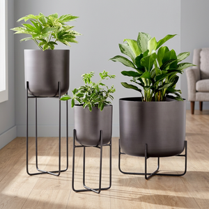 Metal negro jardinera - Product Image 3