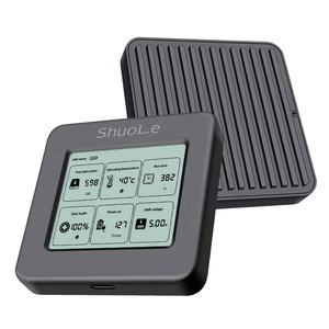 SHUOLE 2242 M.2 SSD Caja tipo C 10Gbps NVMe Caja de disco duro para <span class=keywords><strong>Iphone</strong></span> 15 con pantalla LCD - Product Image 1