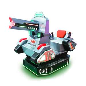 Simulatore di Tiro Elettrico SuperTank, Macchina da Gioco a Gettoni con Luci LED e Sistema di Movimento per Sale Giochi e Parchi a Tema - Product Image 1